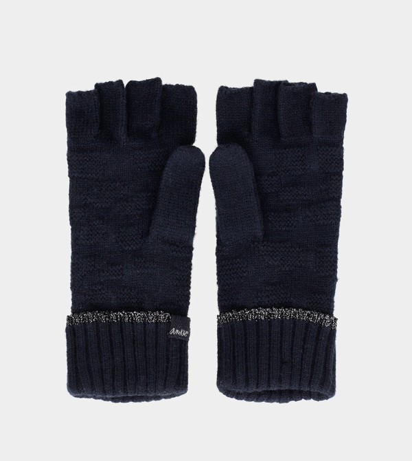 Manusi Anekke Navy Mittens | KQDIJL-718