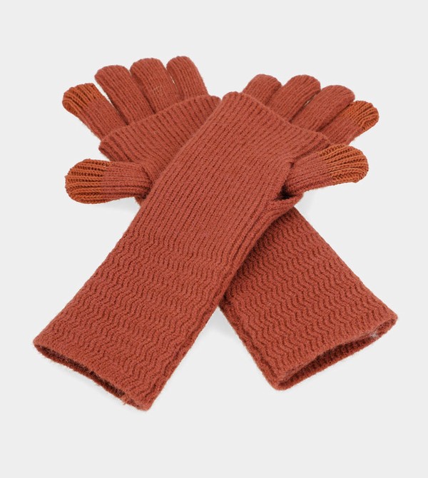 Manusi Anekke Red Knitted | SHNITA-465