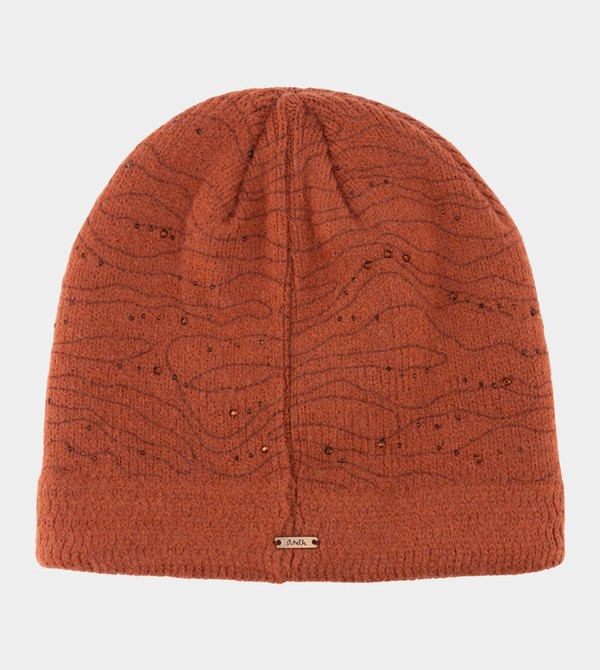 Palarie Anekke Burgundy Knitted Beanie | MEHDLU-782