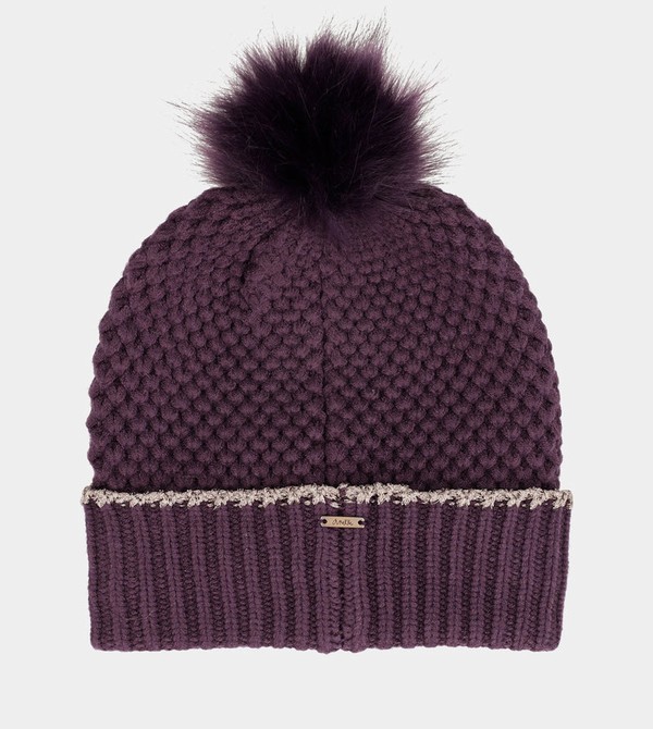Palarie Anekke Dark Knitted Beanie | URAGCO-053