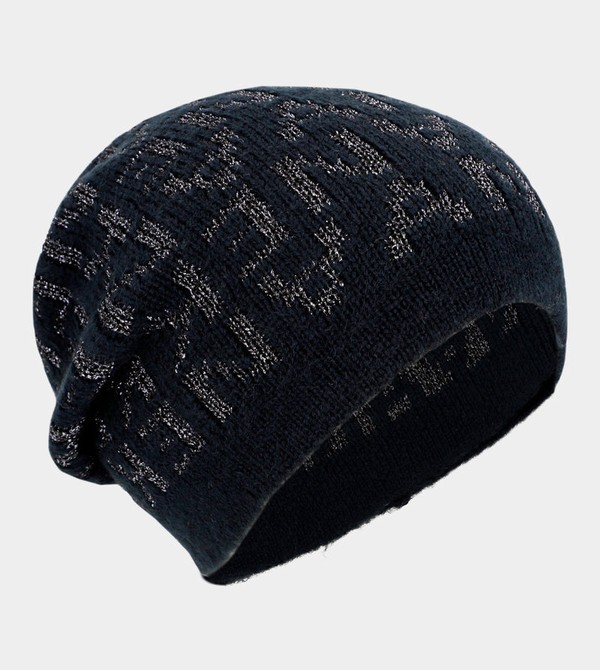 Palarie Anekke Navy Blue Contemporary Knit | SCQMPV-497