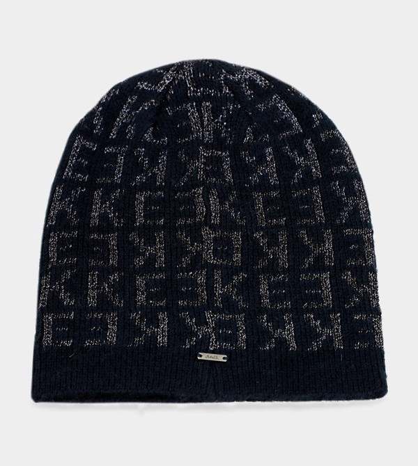 Palarie Anekke Navy Blue Contemporary Knit | SCQMPV-497