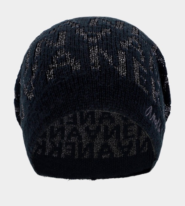 Palarie Anekke Navy Blue Contemporary Knit | SCQMPV-497