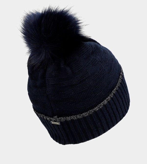 Palarie Anekke Navy Blue Shodō Knit | WNHZBS-721