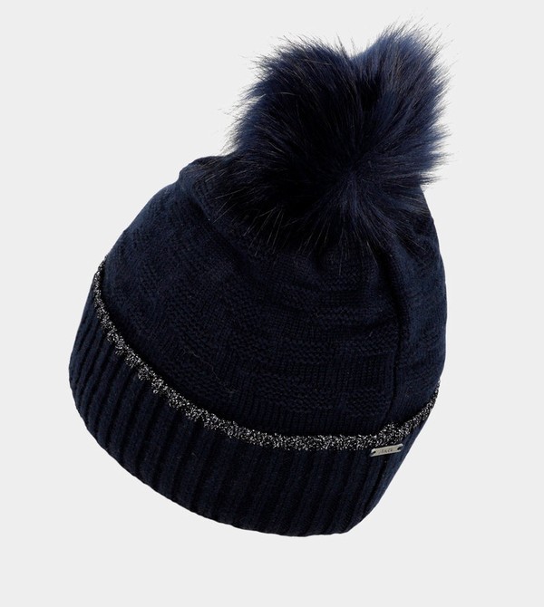 Palarie Anekke Navy Blue Shodō Knit | WNHZBS-721