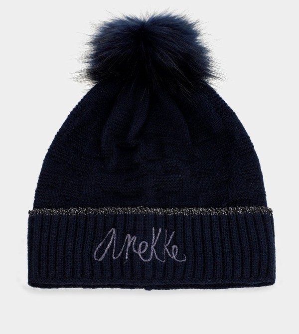 Palarie Anekke Navy Blue Shodō Knit | WNHZBS-721