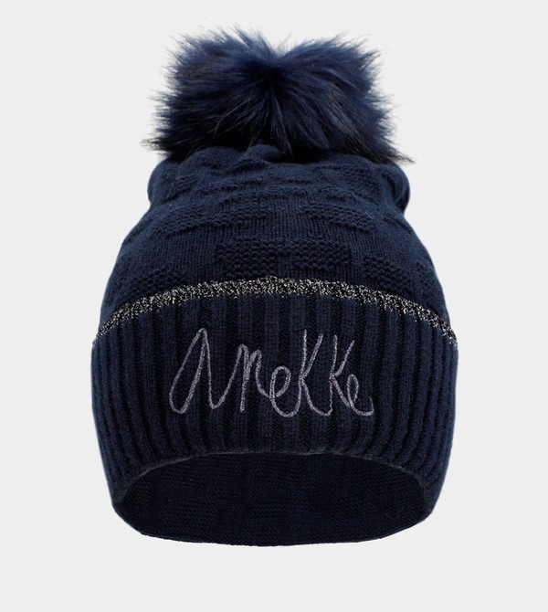 Palarie Anekke Navy Blue Shodō Knit | WNHZBS-721