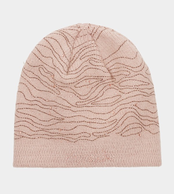 Palarie Anekke Pink Knitted Beanie | GFUXEQ-105