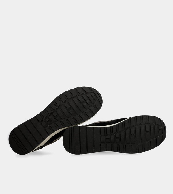 Pantofi Anekke Black Padded Sports With Wedge | APVISR-947
