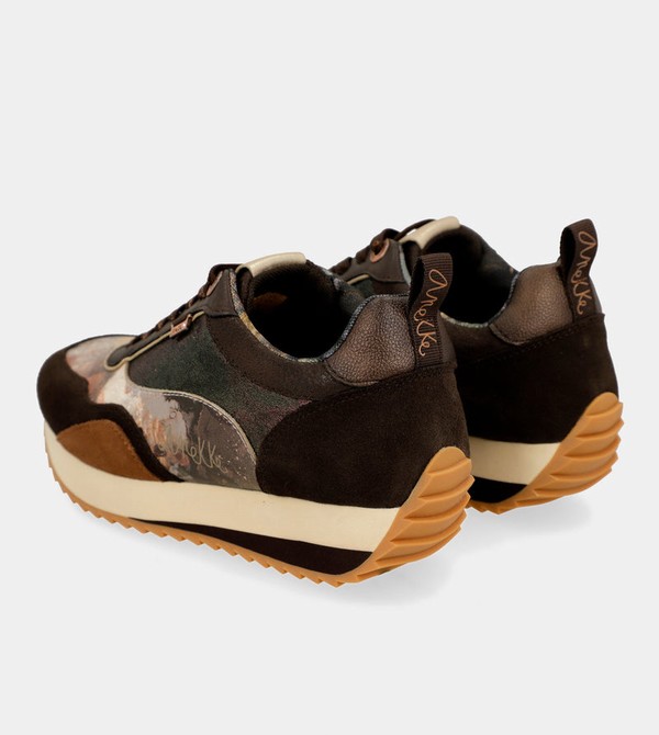 Pantofi Anekke Brown Palette Patterned Sports | FVHQKD-062