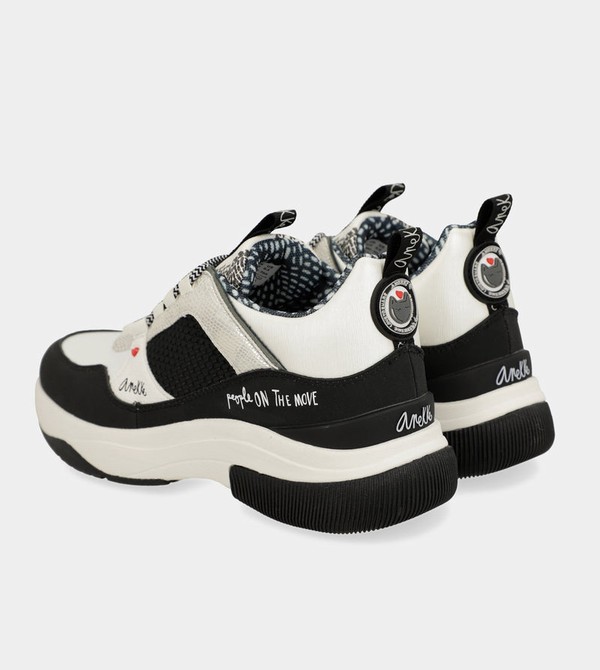 Pantofi Anekke Fashion Black & White | NMWZRS-531