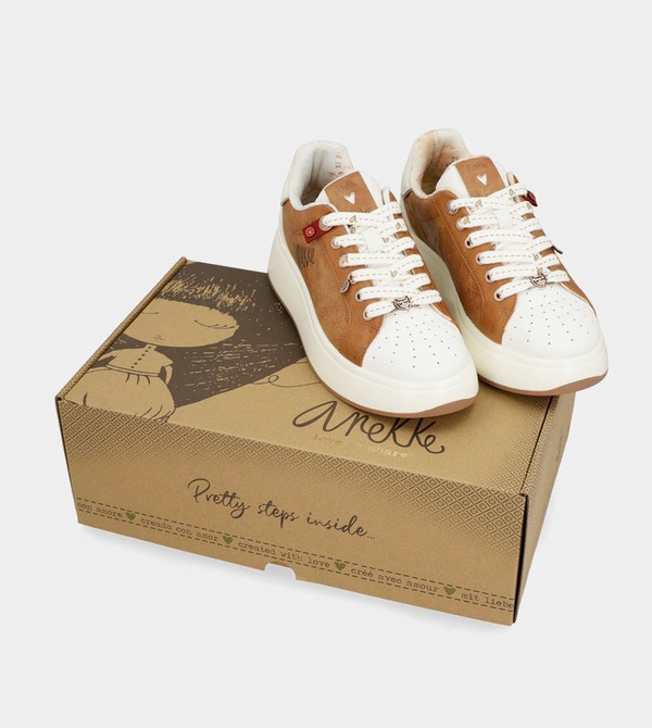 Pantofi Anekke Peace & Love Brown | HQFZXA-519