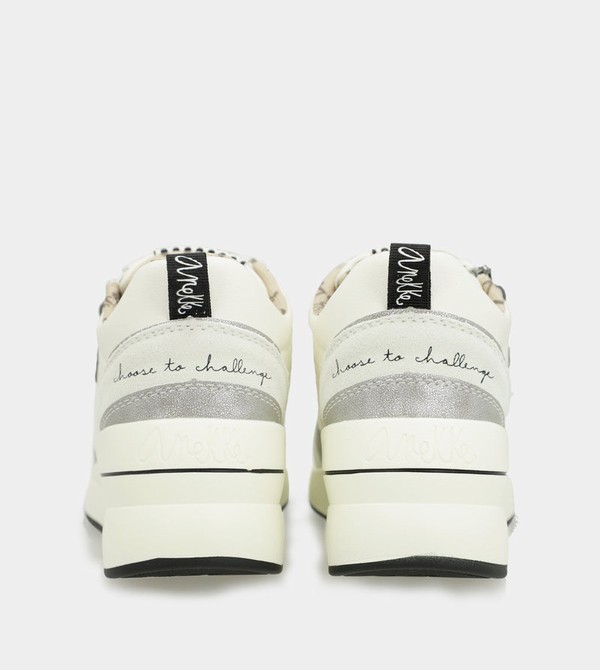 Pantofi Anekke White Wedge With Polka Dots | ZGYAPI-732