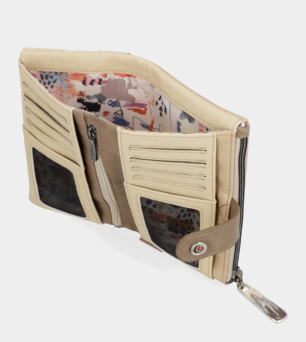 Portofel Anekke Energy Beige Large | GUOPAR-856