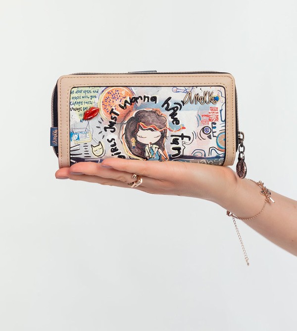 Portofel Anekke Fun & Music Large Printed | DJEIRV-519