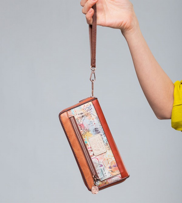 Portofel Anekke Menire Large Rfid Embossed | YHFETZ-130