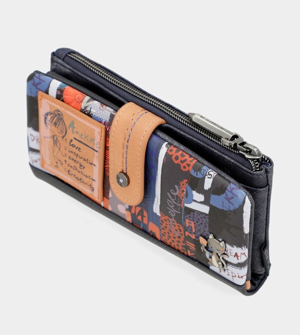 Portofel Anekke Nagare Large Flexible Rfid | NQDRZK-528