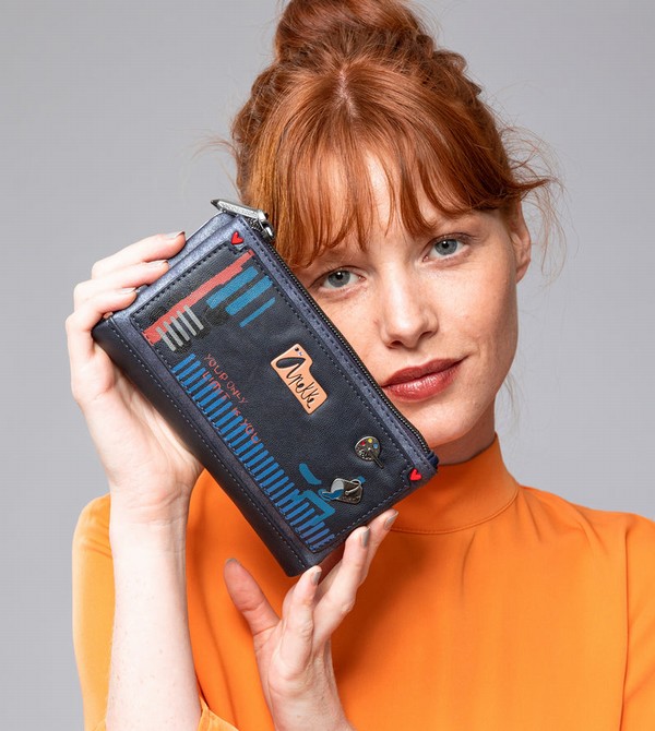 Portofel Anekke Nagare Large Flexible Rfid | NQDRZK-528