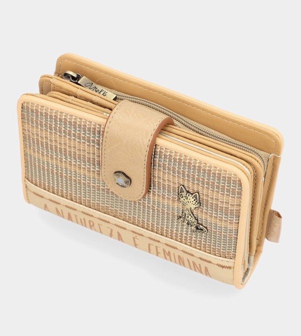 Portofel Anekke Nature Pachamama Gold Medium Rfid | UKBRXE-098