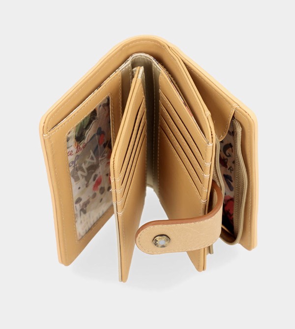 Portofel Anekke Nature Pachamama Gold Medium Rfid | UKBRXE-098