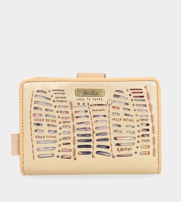 Portofel Anekke Nature Pachamama Gold Medium Rfid | UKBRXE-098
