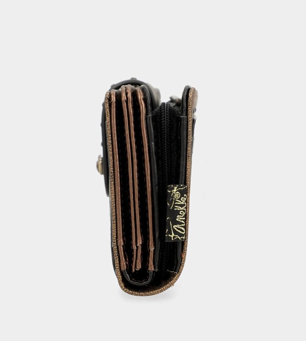 Portofel Anekke Nature Shodō Black Flexible Rfid | EKTJVL-026