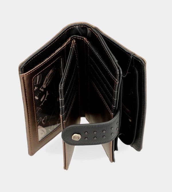 Portofel Anekke Nature Shodō Black Flexible Rfid | EKTJVL-026