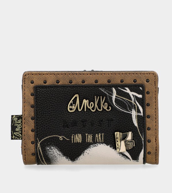 Portofel Anekke Nature Shodō Black Flexible Rfid | EKTJVL-026