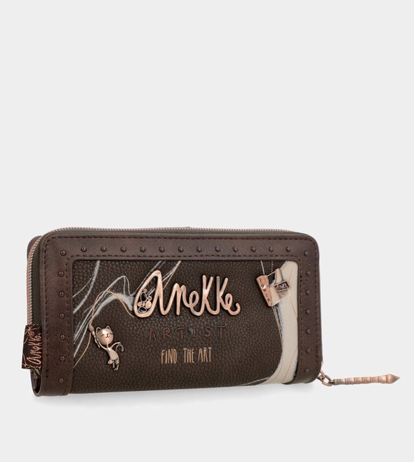 Portofel Anekke Nature Shodō Large Brown Rfid Nature Shodō | IRHFDJ-704