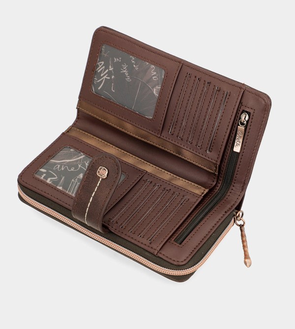Portofel Anekke Nature Shodō Large Brown Rfid Nature Shodō | IRHFDJ-704