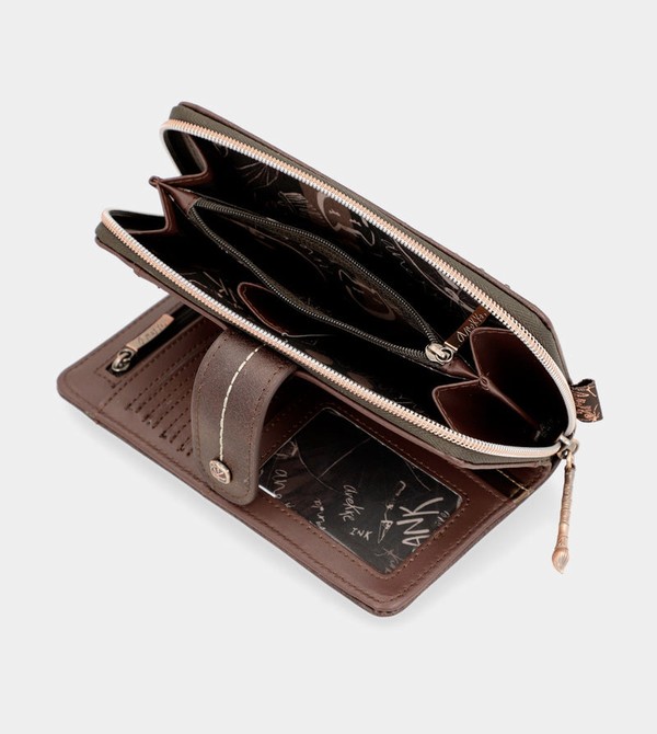 Portofel Anekke Nature Shodō Large Brown Rfid Nature Shodō | IRHFDJ-704