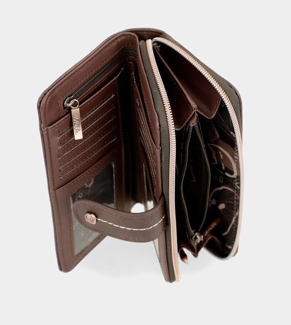 Portofel Anekke Nature Shodō Large Brown Rfid Nature Shodō | IRHFDJ-704