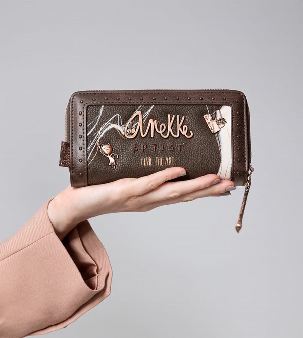 Portofel Anekke Nature Shodō Large Brown Rfid Nature Shodō | IRHFDJ-704