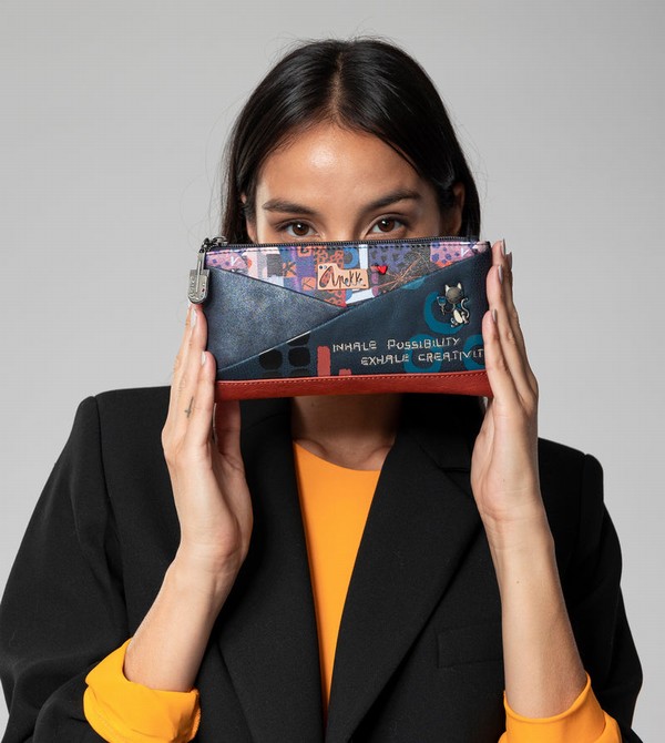 Portofel Anekke Origami Large Flexible Rfid | NPBLRD-038