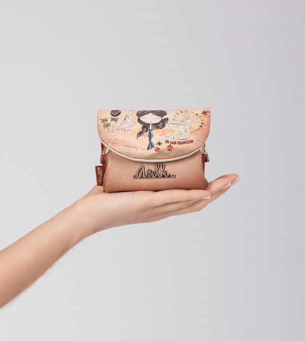 Portofel Anekke Peace & Love Camel Coin With Flap | MVIULS-285