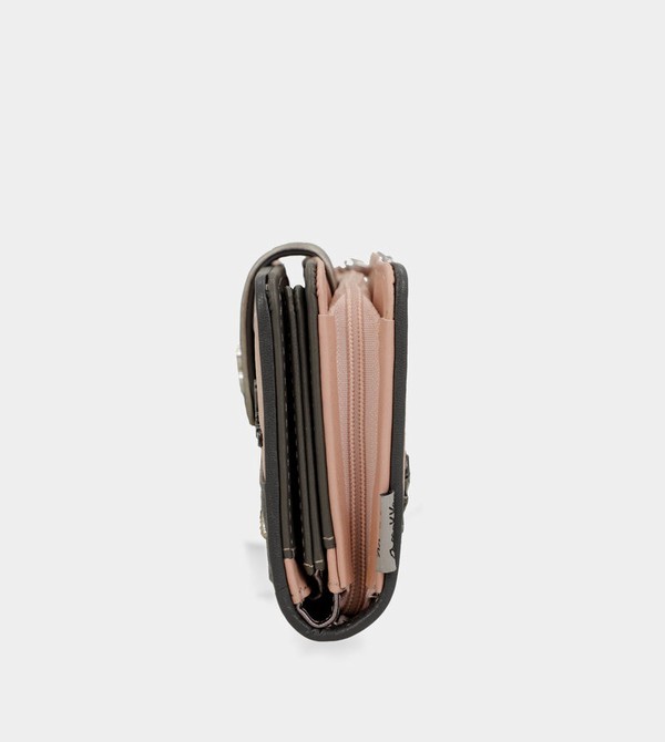 Portofel Anekke Peace & Love Pink Large Rfid | DEZMJK-026