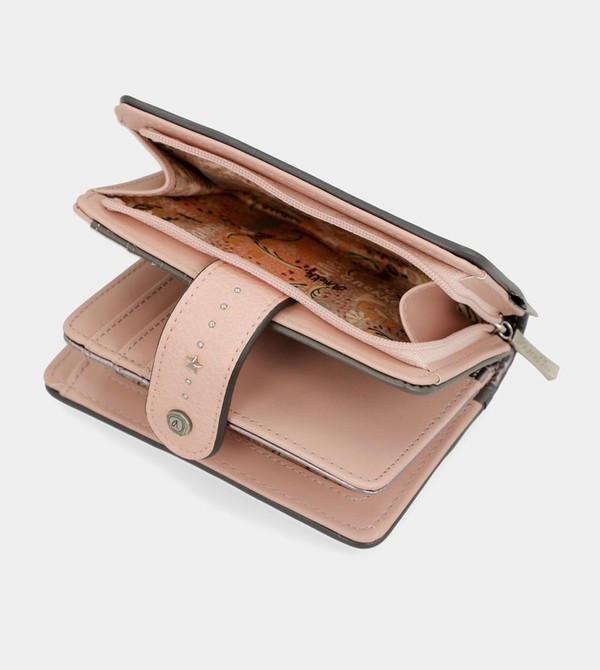 Portofel Anekke Peace & Love Pink Medium Rfid | XBHRQC-405