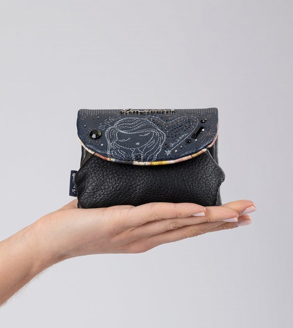 Portofel Anekke Studio Navy Blue Coin With Flap | TPVLFC-986