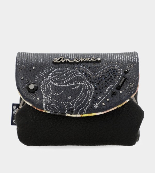 Portofel Anekke Studio Navy Blue Coin With Flap | TPVLFC-986