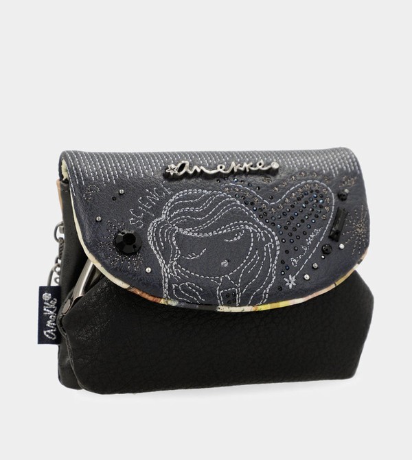 Portofel Anekke Studio Navy Blue Coin With Flap | TPVLFC-986