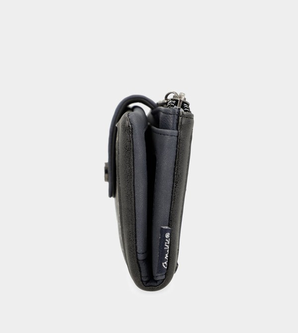 Portofel Anekke Studio Navy Blue Flexible Medium Rfid | AGDZCO-687