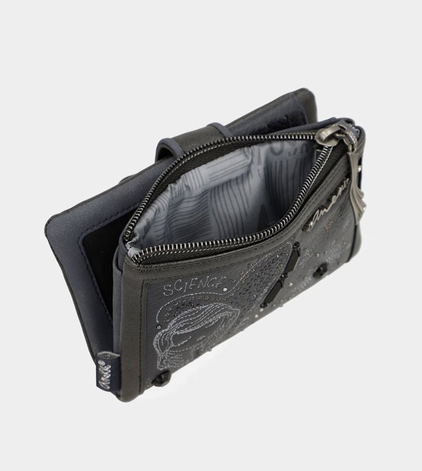 Portofel Anekke Studio Navy Blue Flexible Medium Rfid | AGDZCO-687