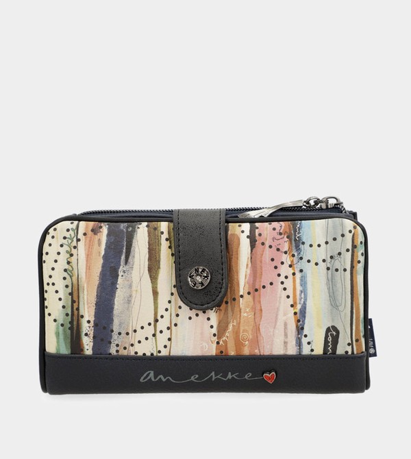 Portofel Anekke Studio Navy Blue Flexible Rfid | LMABRP-845