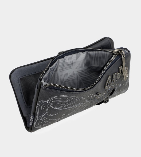 Portofel Anekke Studio Navy Blue Flexible Rfid | LMABRP-845