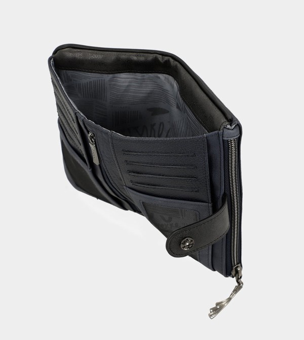 Portofel Anekke Studio Navy Blue Flexible Rfid | LMABRP-845