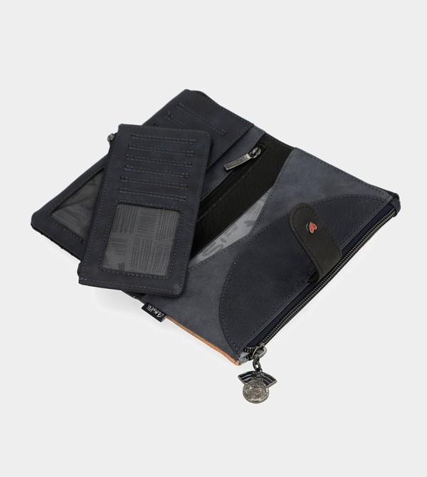 Portofel Anekke Studio Navy Blue Flexible Large Rfid | RXTULK-564