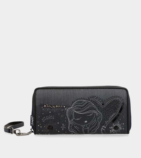 Portofel Anekke Studio Navy Blue Large Rfid | SRIVEW-472