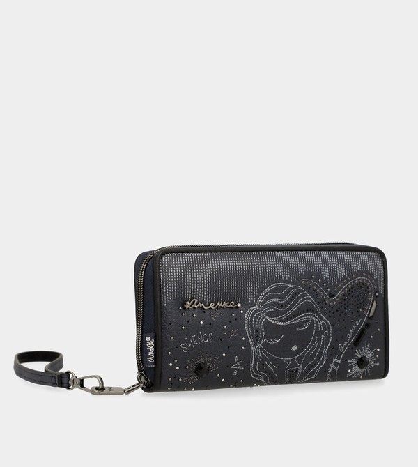 Portofel Anekke Studio Navy Blue Large Rfid | SRIVEW-472