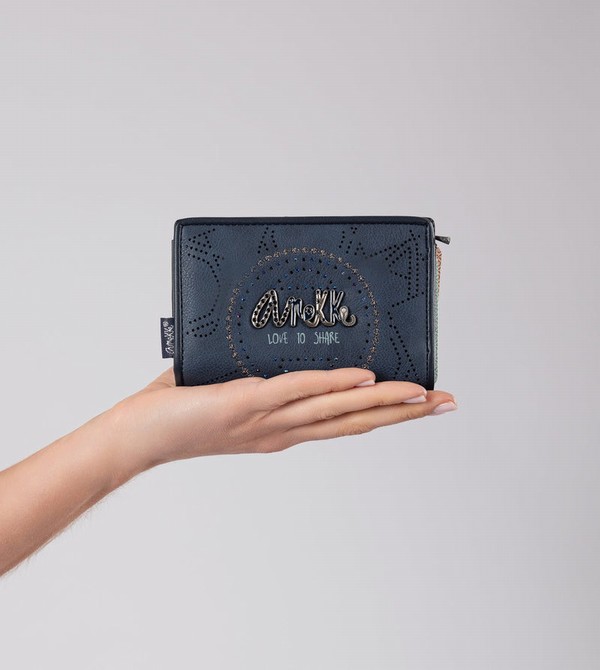 Portofel Anekke Studio Navy Blue Small Rfid | DSRFEW-793