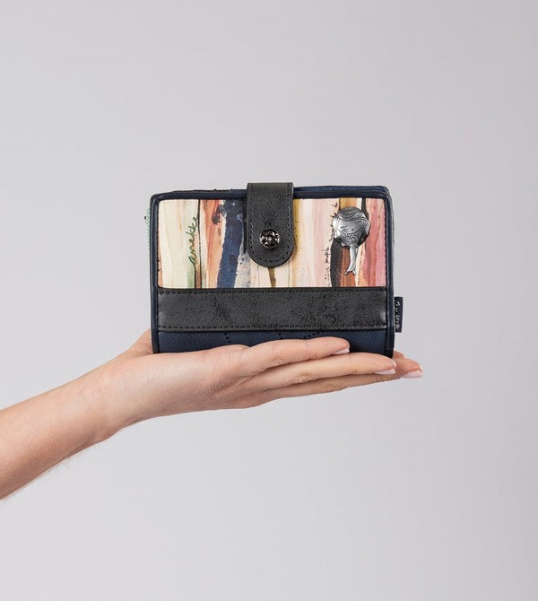 Portofel Anekke Studio Navy Blue Small Rfid | DSRFEW-793